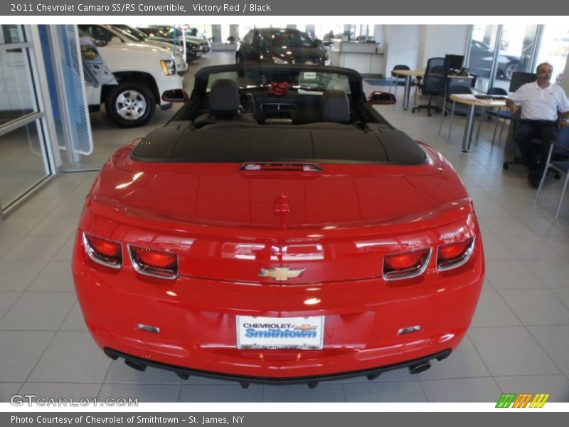 Victory Red / Black 2011 Chevrolet Camaro SS/RS Convertible