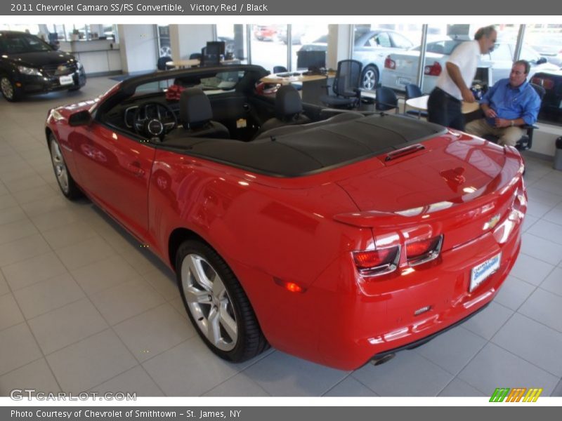 Victory Red / Black 2011 Chevrolet Camaro SS/RS Convertible