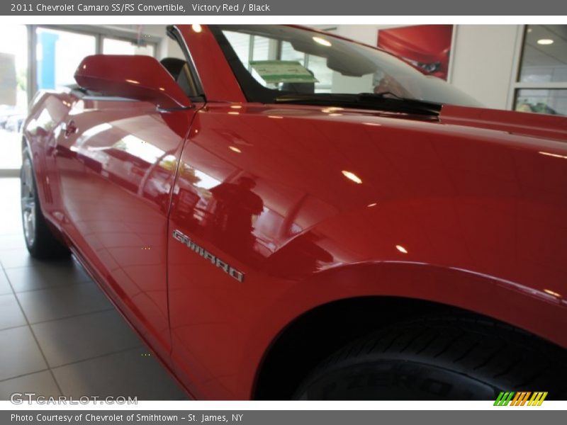 Victory Red / Black 2011 Chevrolet Camaro SS/RS Convertible