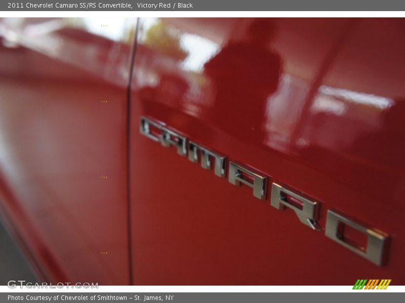 Victory Red / Black 2011 Chevrolet Camaro SS/RS Convertible
