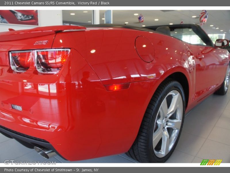Victory Red / Black 2011 Chevrolet Camaro SS/RS Convertible
