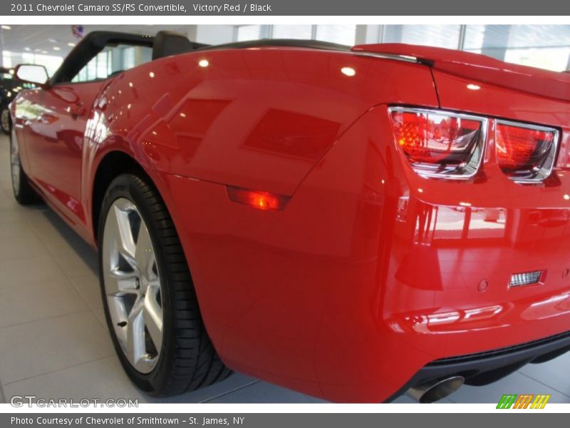 Victory Red / Black 2011 Chevrolet Camaro SS/RS Convertible