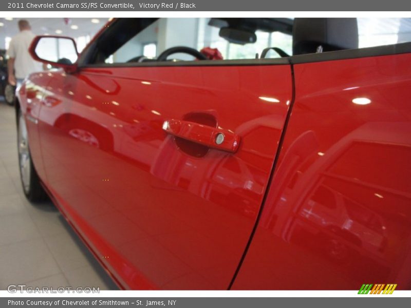 Victory Red / Black 2011 Chevrolet Camaro SS/RS Convertible