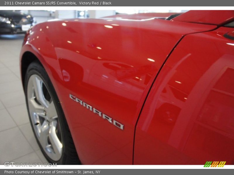 Victory Red / Black 2011 Chevrolet Camaro SS/RS Convertible