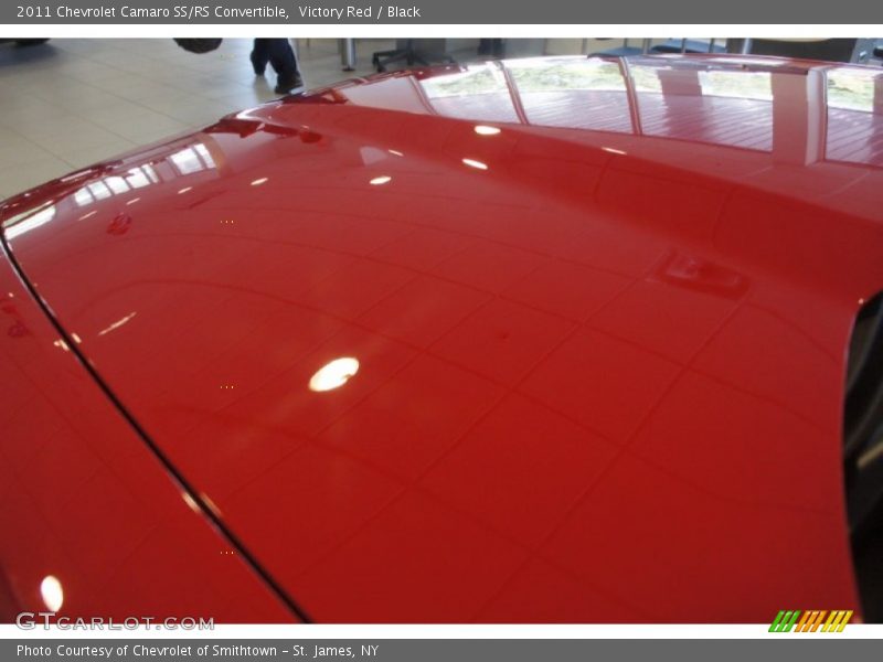 Victory Red / Black 2011 Chevrolet Camaro SS/RS Convertible