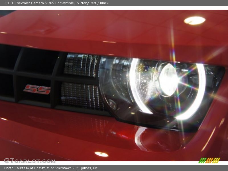 Victory Red / Black 2011 Chevrolet Camaro SS/RS Convertible