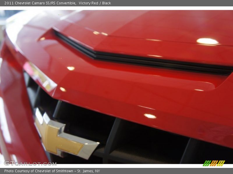 Victory Red / Black 2011 Chevrolet Camaro SS/RS Convertible