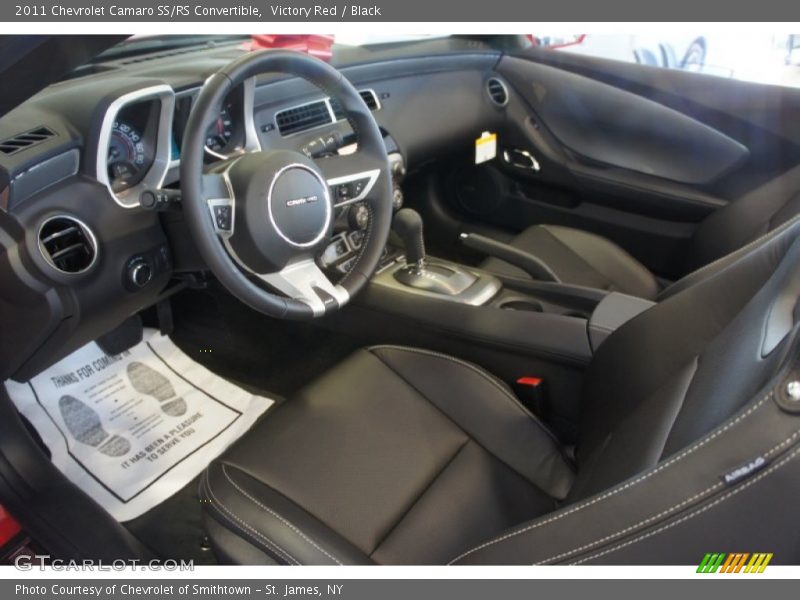 Victory Red / Black 2011 Chevrolet Camaro SS/RS Convertible