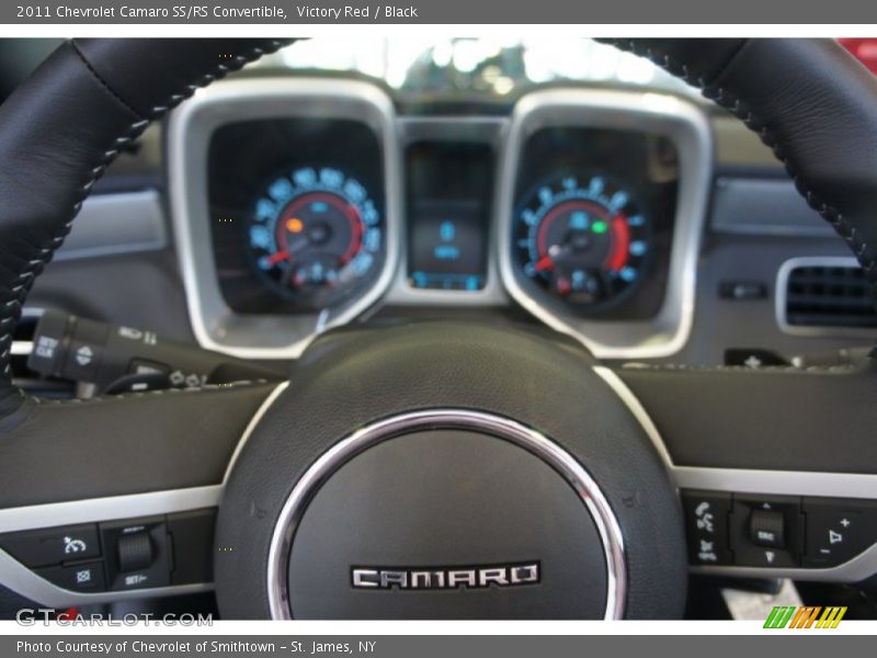 Victory Red / Black 2011 Chevrolet Camaro SS/RS Convertible