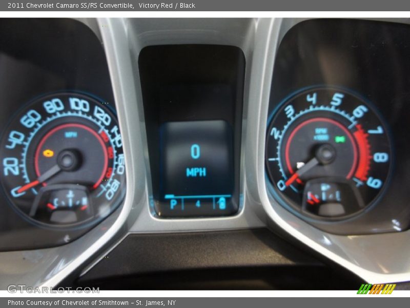 Victory Red / Black 2011 Chevrolet Camaro SS/RS Convertible