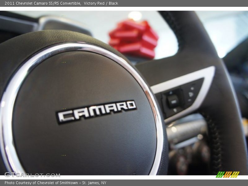 Victory Red / Black 2011 Chevrolet Camaro SS/RS Convertible