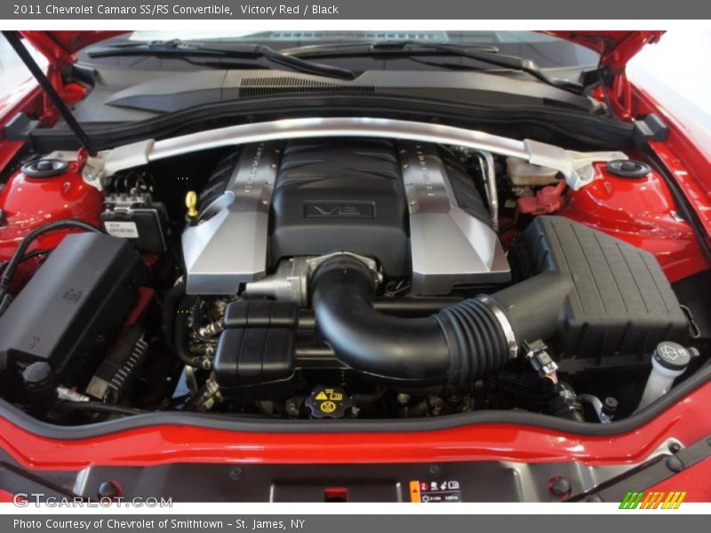 Victory Red / Black 2011 Chevrolet Camaro SS/RS Convertible