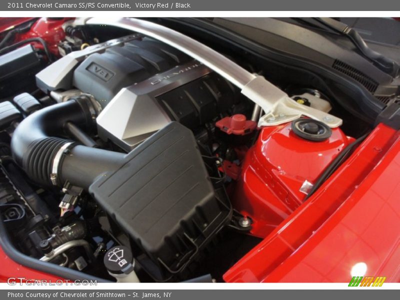 Victory Red / Black 2011 Chevrolet Camaro SS/RS Convertible