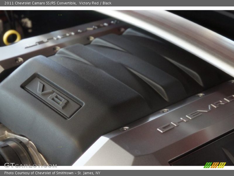Victory Red / Black 2011 Chevrolet Camaro SS/RS Convertible