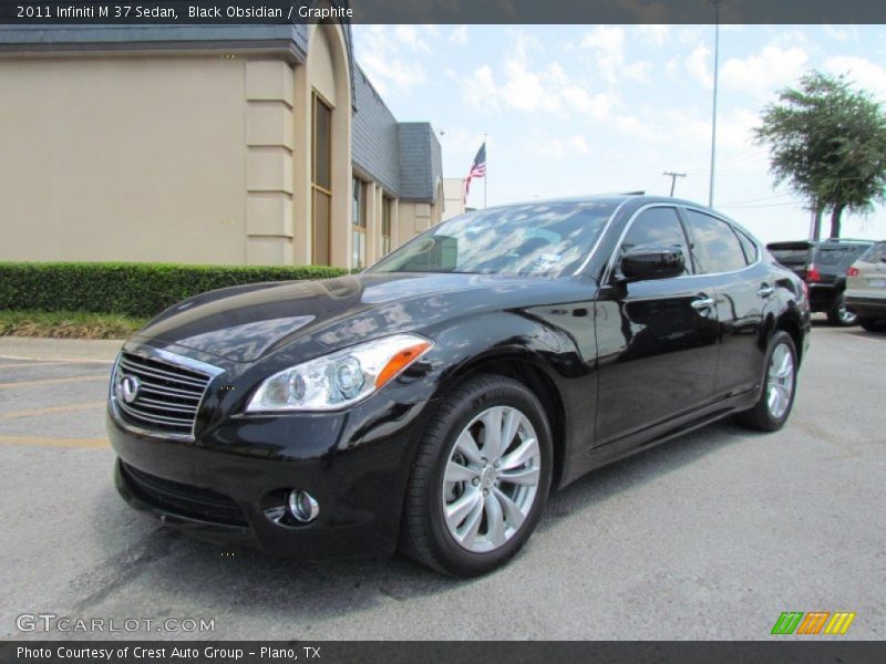 Black Obsidian / Graphite 2011 Infiniti M 37 Sedan