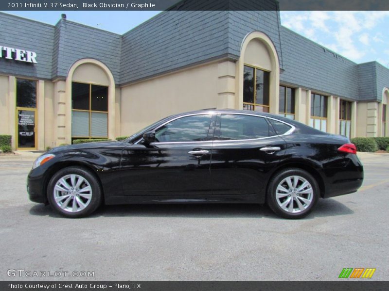 Black Obsidian / Graphite 2011 Infiniti M 37 Sedan