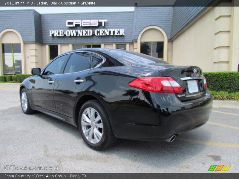 Black Obsidian / Graphite 2011 Infiniti M 37 Sedan