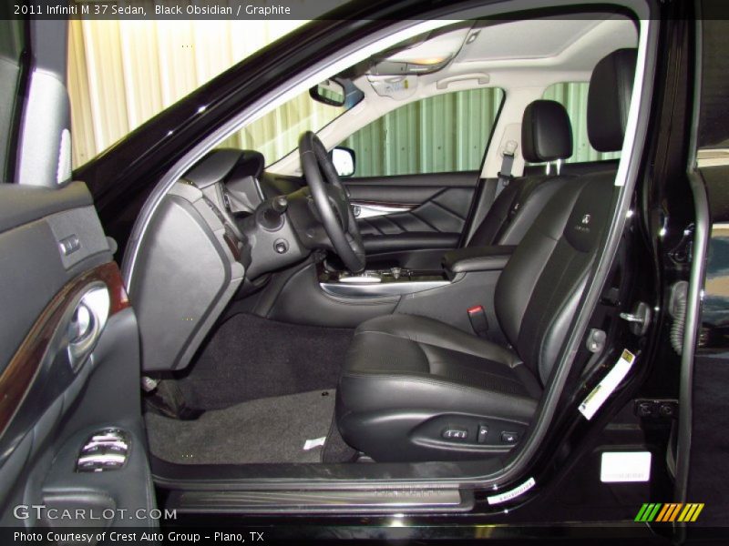 Black Obsidian / Graphite 2011 Infiniti M 37 Sedan