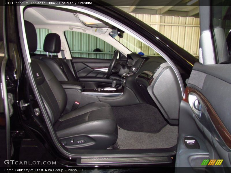 Black Obsidian / Graphite 2011 Infiniti M 37 Sedan