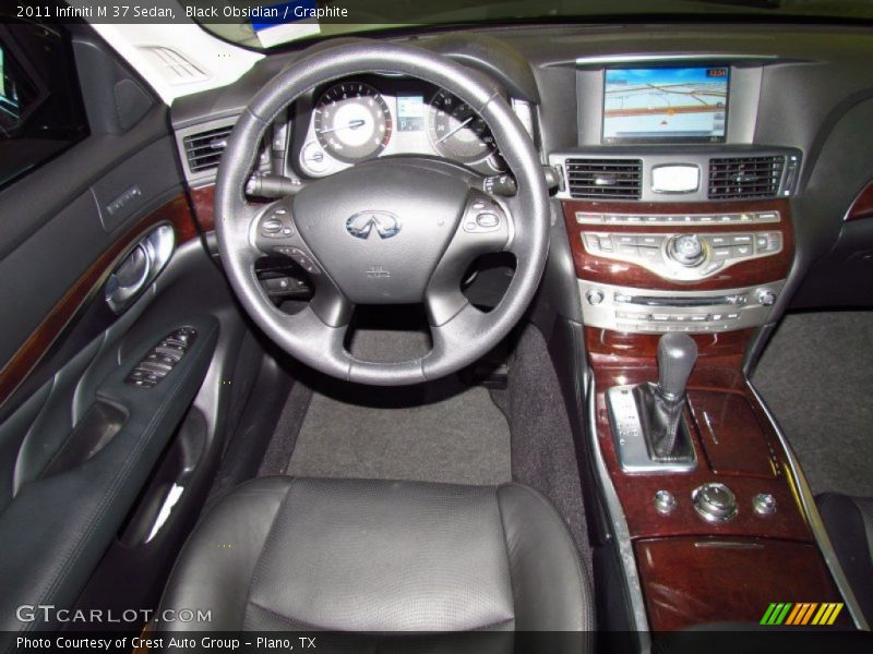 Black Obsidian / Graphite 2011 Infiniti M 37 Sedan