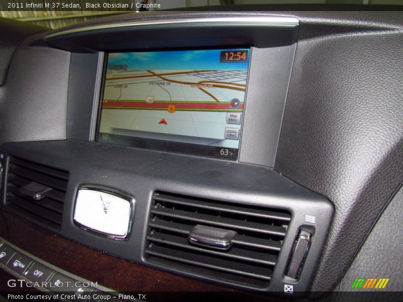 Black Obsidian / Graphite 2011 Infiniti M 37 Sedan