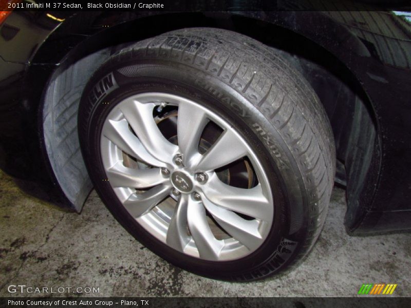 Black Obsidian / Graphite 2011 Infiniti M 37 Sedan