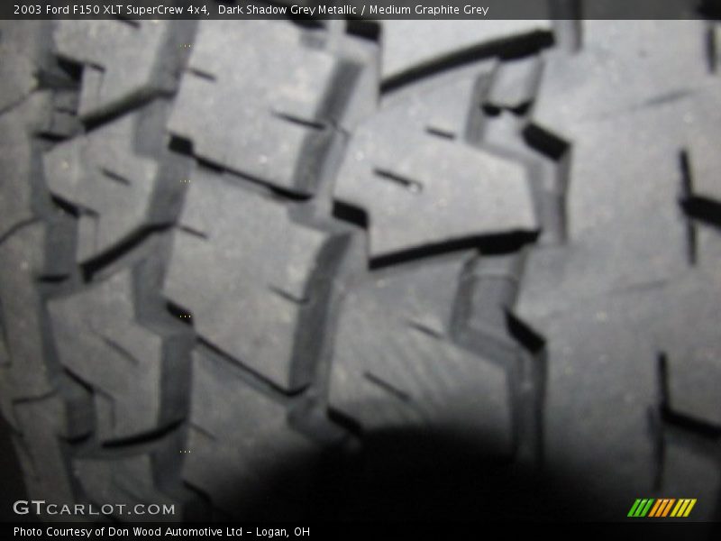 Dark Shadow Grey Metallic / Medium Graphite Grey 2003 Ford F150 XLT SuperCrew 4x4