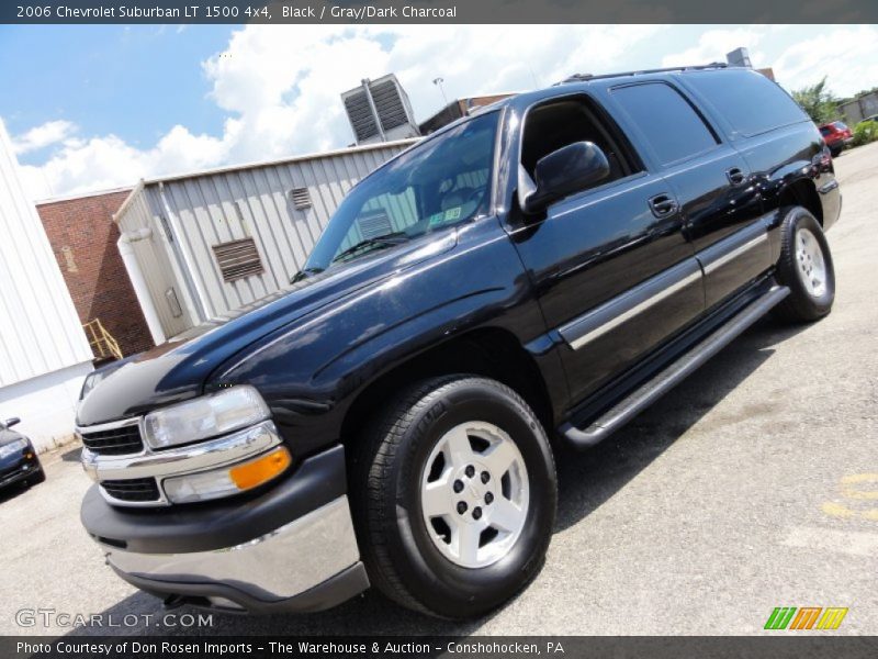 Black / Gray/Dark Charcoal 2006 Chevrolet Suburban LT 1500 4x4