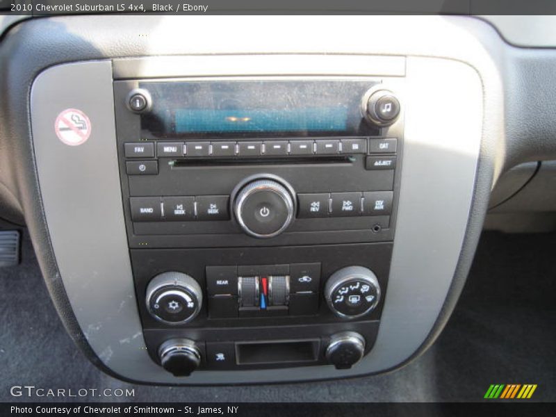Controls of 2010 Suburban LS 4x4