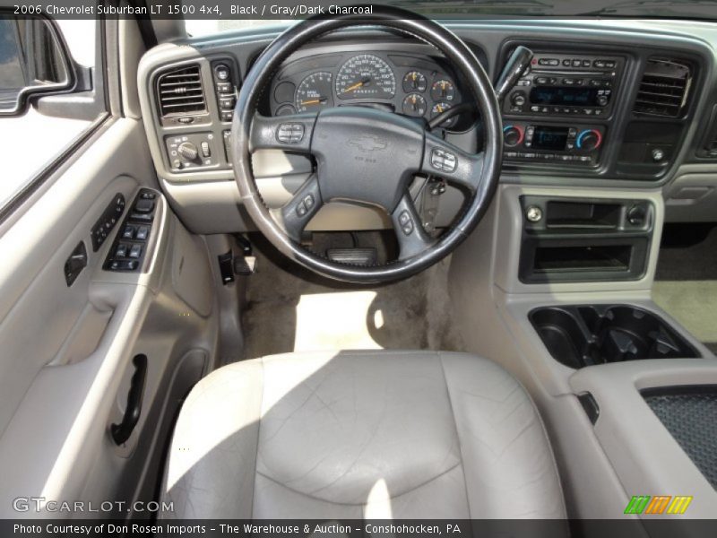 Black / Gray/Dark Charcoal 2006 Chevrolet Suburban LT 1500 4x4