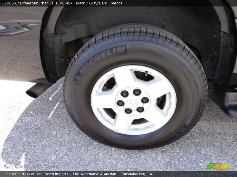 Black / Gray/Dark Charcoal 2006 Chevrolet Suburban LT 1500 4x4