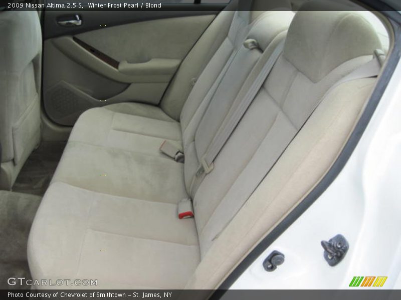Winter Frost Pearl / Blond 2009 Nissan Altima 2.5 S