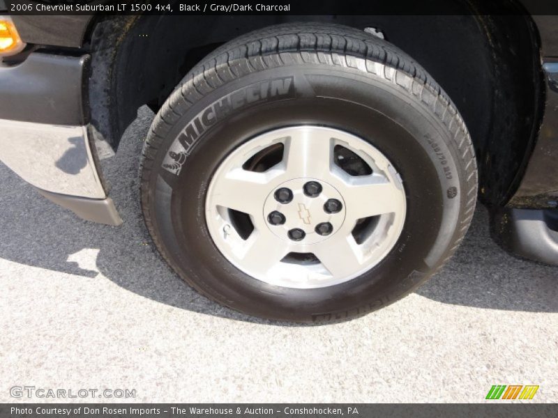 Black / Gray/Dark Charcoal 2006 Chevrolet Suburban LT 1500 4x4