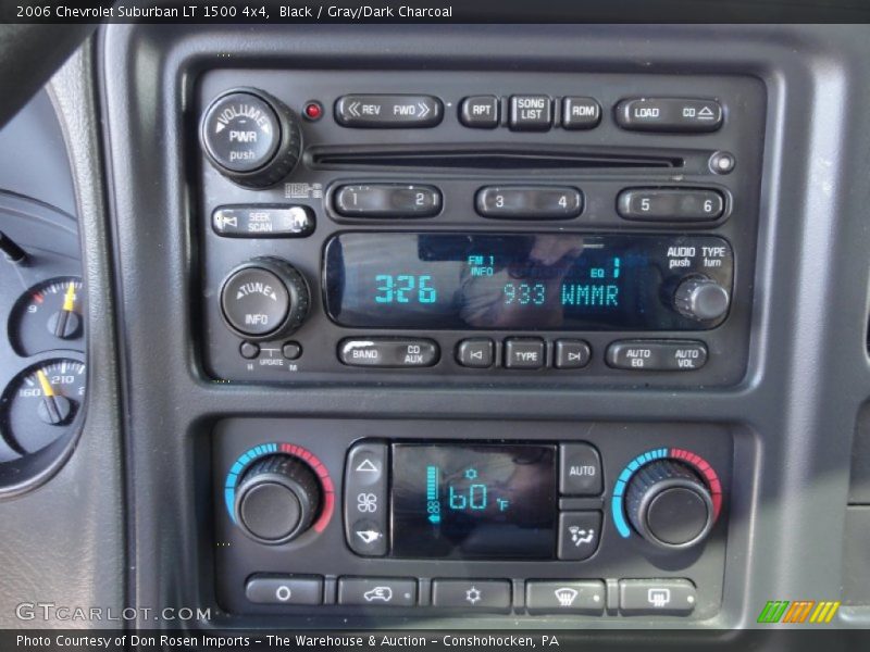 Controls of 2006 Suburban LT 1500 4x4