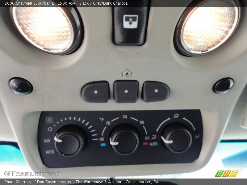 Controls of 2006 Suburban LT 1500 4x4