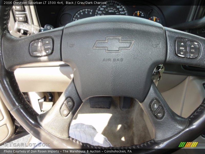 Black / Gray/Dark Charcoal 2006 Chevrolet Suburban LT 1500 4x4
