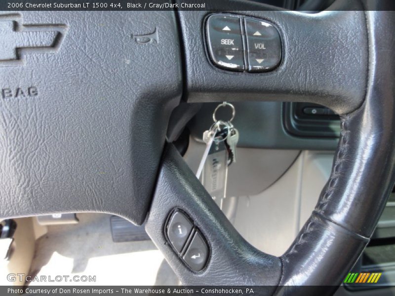 Black / Gray/Dark Charcoal 2006 Chevrolet Suburban LT 1500 4x4