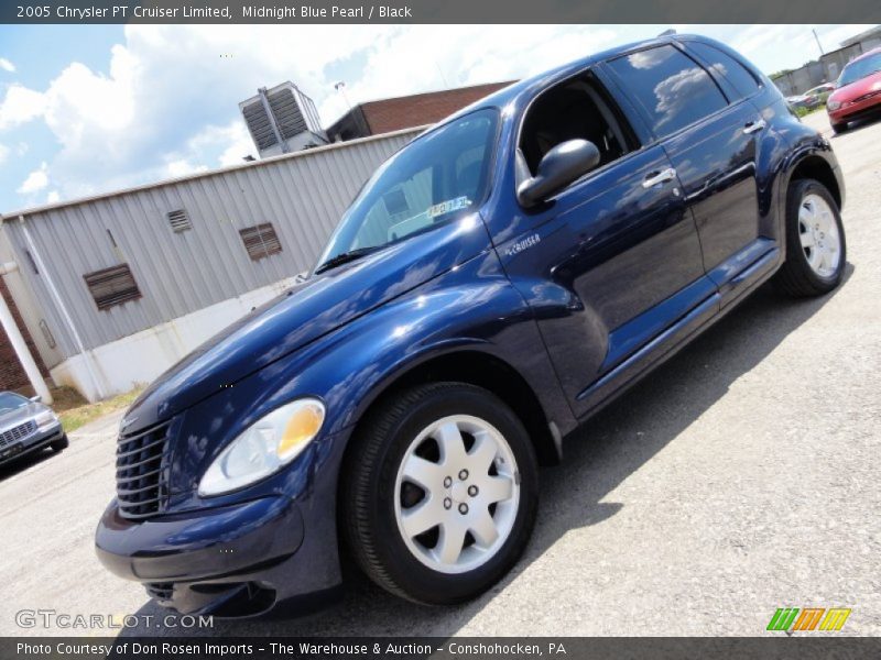 Midnight Blue Pearl / Black 2005 Chrysler PT Cruiser Limited