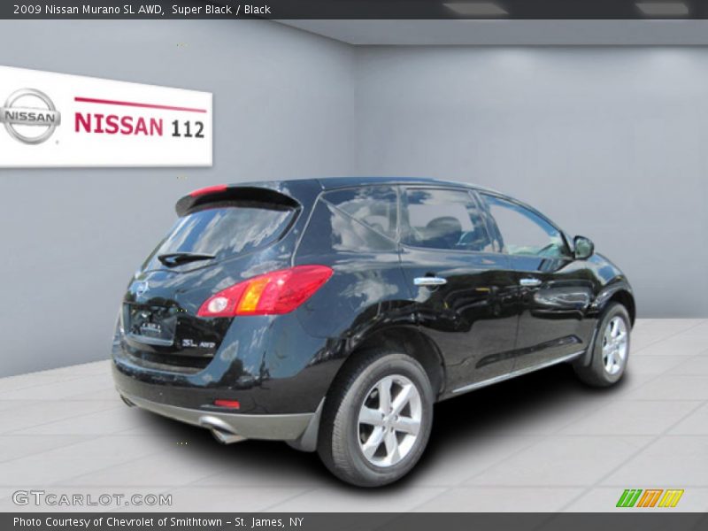 Super Black / Black 2009 Nissan Murano SL AWD