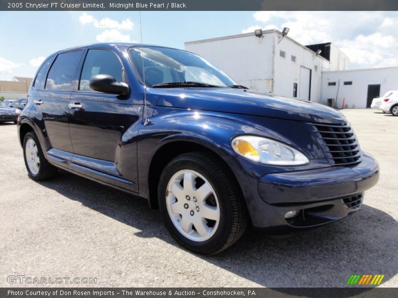 Midnight Blue Pearl / Black 2005 Chrysler PT Cruiser Limited