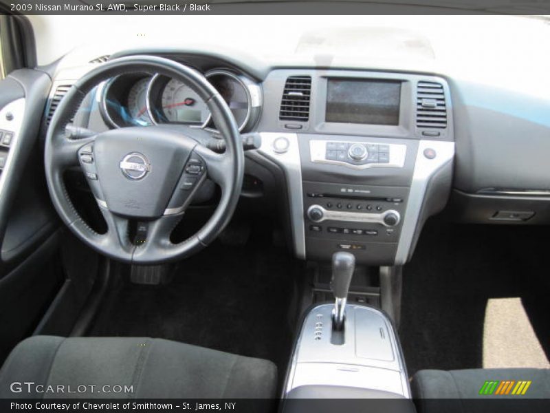Super Black / Black 2009 Nissan Murano SL AWD
