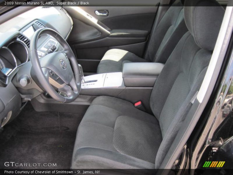 Super Black / Black 2009 Nissan Murano SL AWD