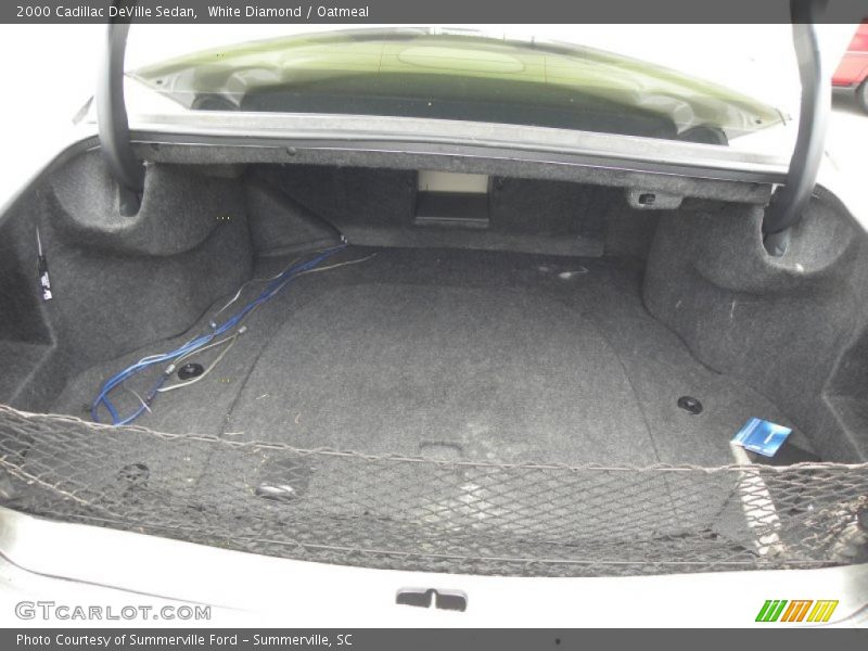 White Diamond / Oatmeal 2000 Cadillac DeVille Sedan