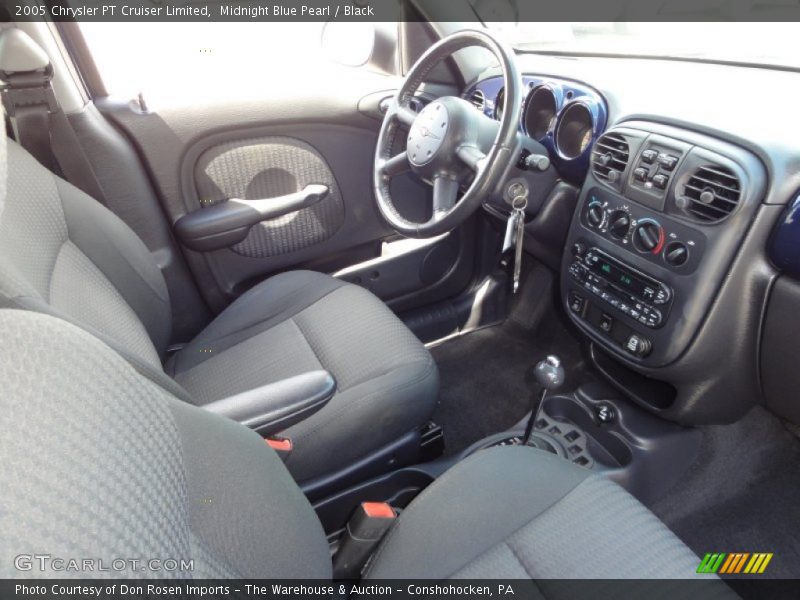 Midnight Blue Pearl / Black 2005 Chrysler PT Cruiser Limited
