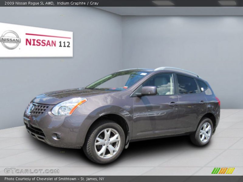 Iridium Graphite / Gray 2009 Nissan Rogue SL AWD