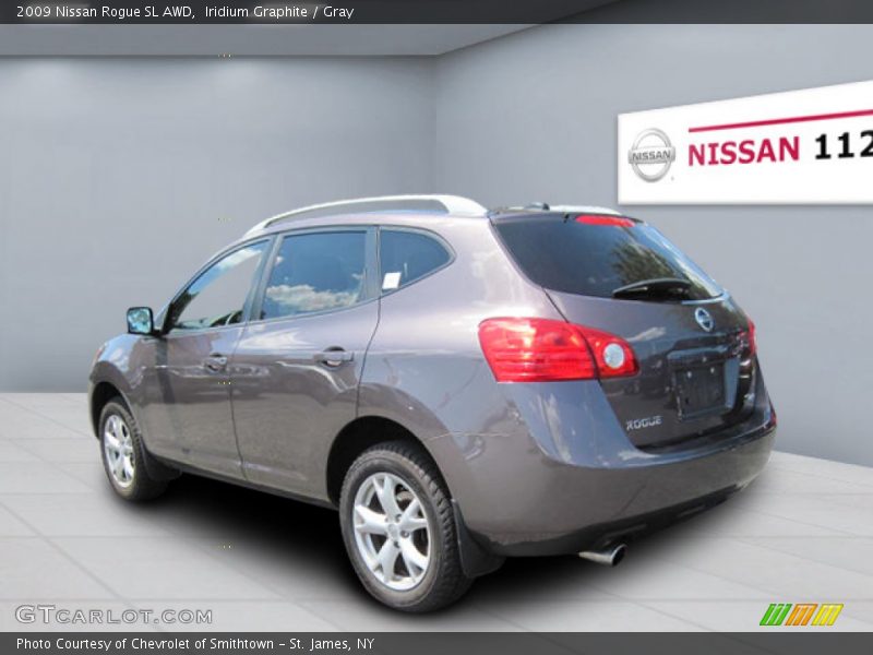 Iridium Graphite / Gray 2009 Nissan Rogue SL AWD