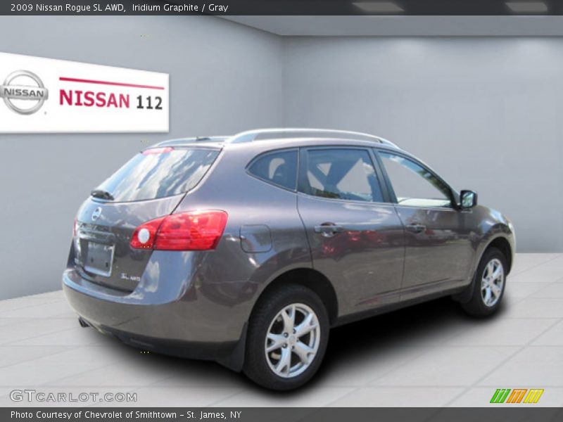 Iridium Graphite / Gray 2009 Nissan Rogue SL AWD