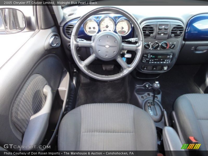 Midnight Blue Pearl / Black 2005 Chrysler PT Cruiser Limited