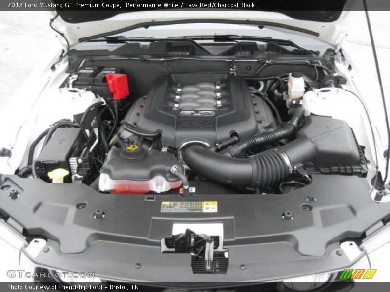  2012 Mustang GT Premium Coupe Engine - 5.0 Liter DOHC 32-Valve Ti-VCT V8