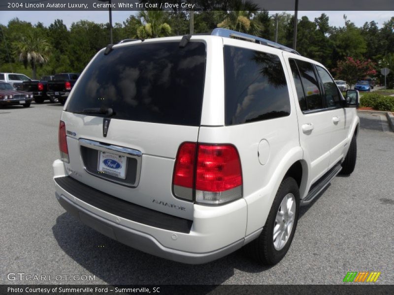 Ceramic White Tri Coat / Dove Grey 2004 Lincoln Aviator Luxury